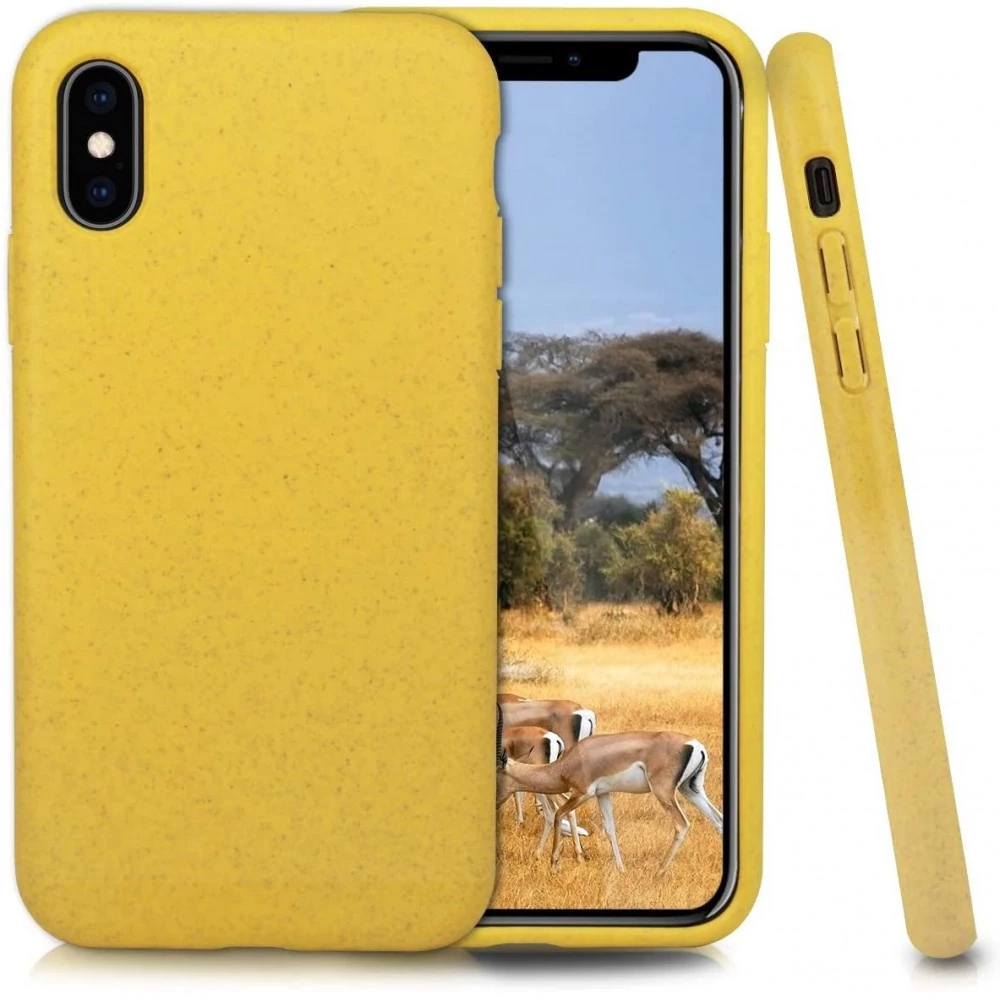WOOZE Bioplasztik tok iPhone 11 Pro Max sárga