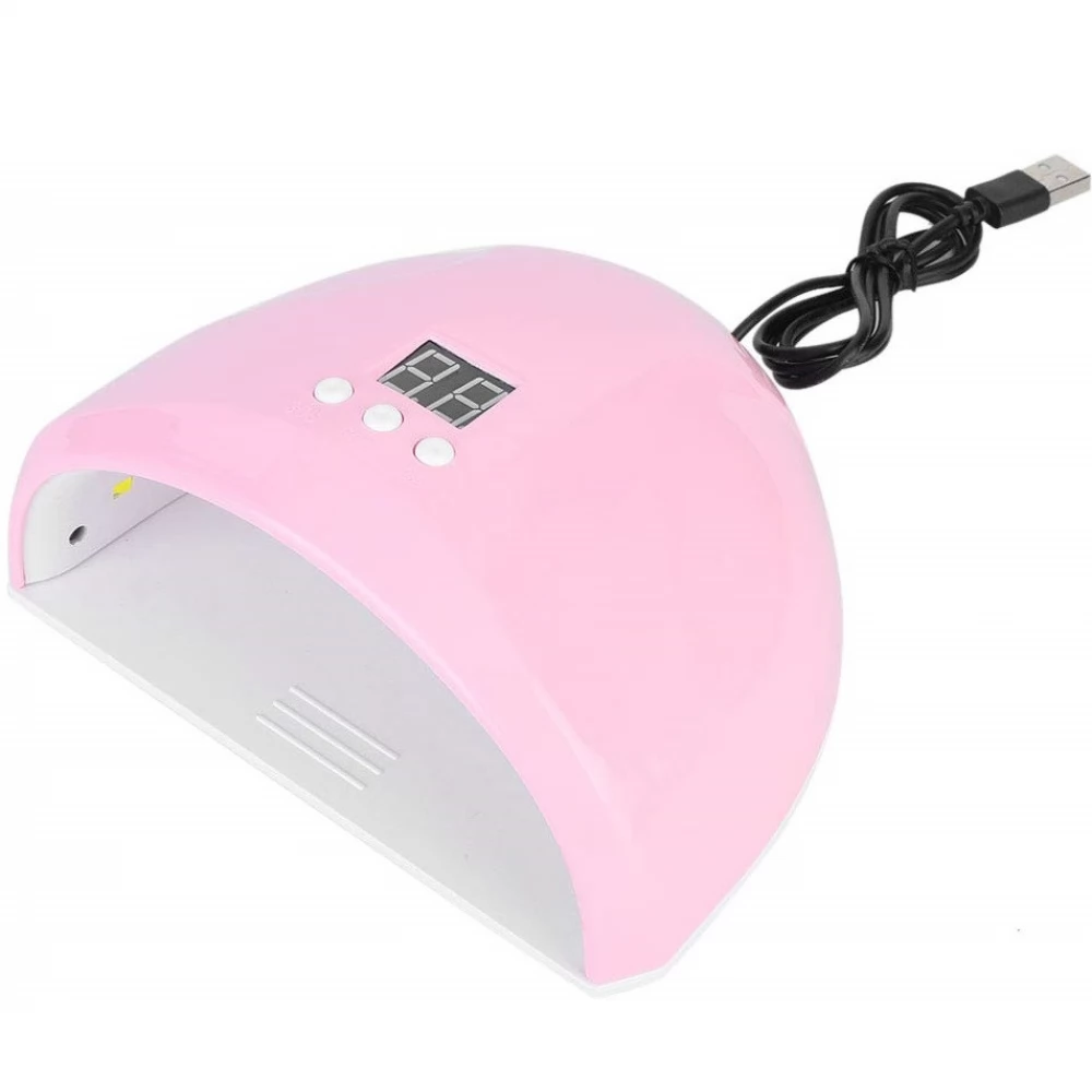 WOOZE Dazzle Műkörmös UV lámpa 12 Led 36W rózsaszín