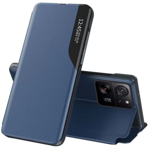 WOOZE FashionBook Oldalra nyíló tok Xiaomi 14T Pro kék