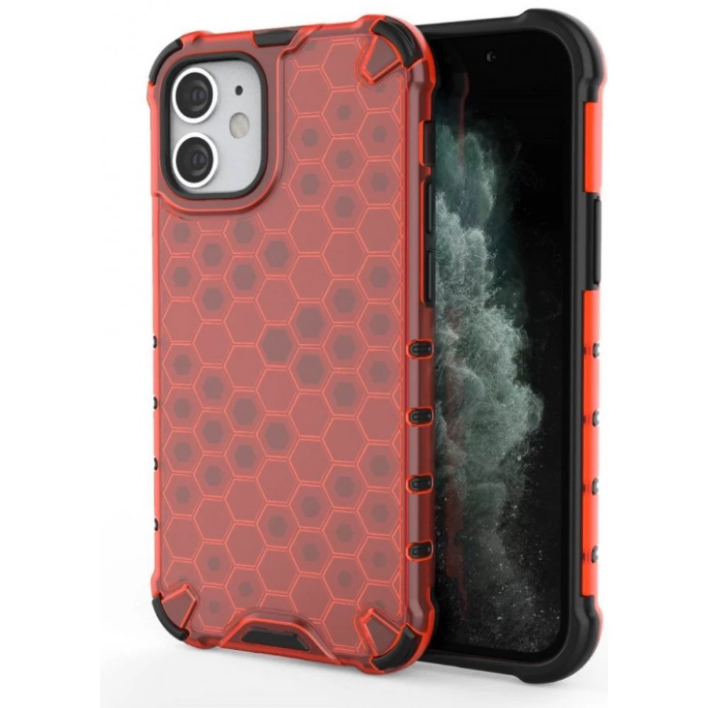 WOOZE Honey ütésálló hátlap OnePlus 9 piros