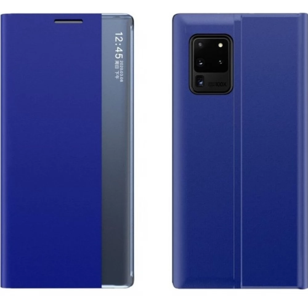 WOOZE Look Inside Oldalra nyíló tok Samsung Galaxy A02 sötétkék