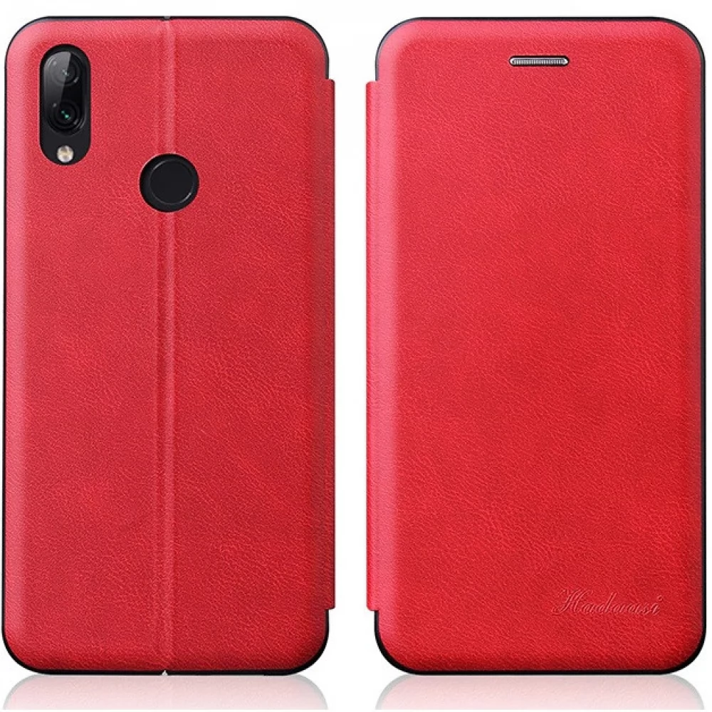 WOOZE Protect And Dress Book Oldalra nyíló tok Huawei P Smart (2020) piros