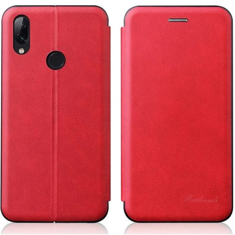 WOOZE Protect And Dress Book Oldalra nyíló tok Samsung Galaxy S23 Ultra piros