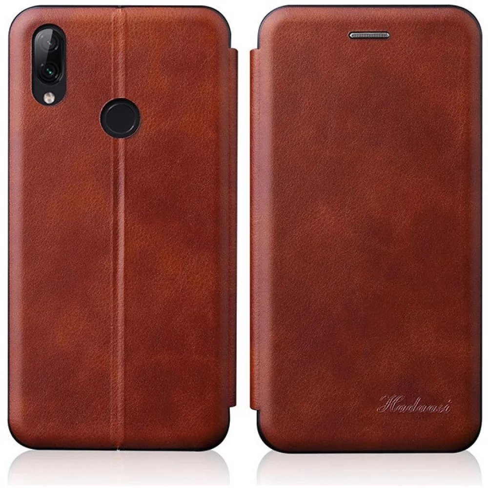 WOOZE Protect And Dress Book oldalra nyíló tok Xiaomi Redmi Note 12 5G / Poco X5 5G barna