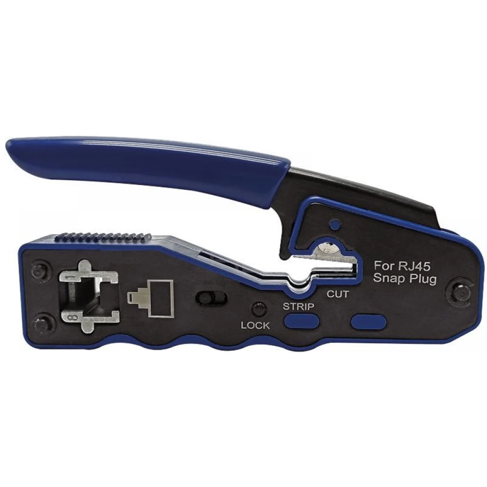 WP Professional wire through crimping tool for RJ-j45 plugs