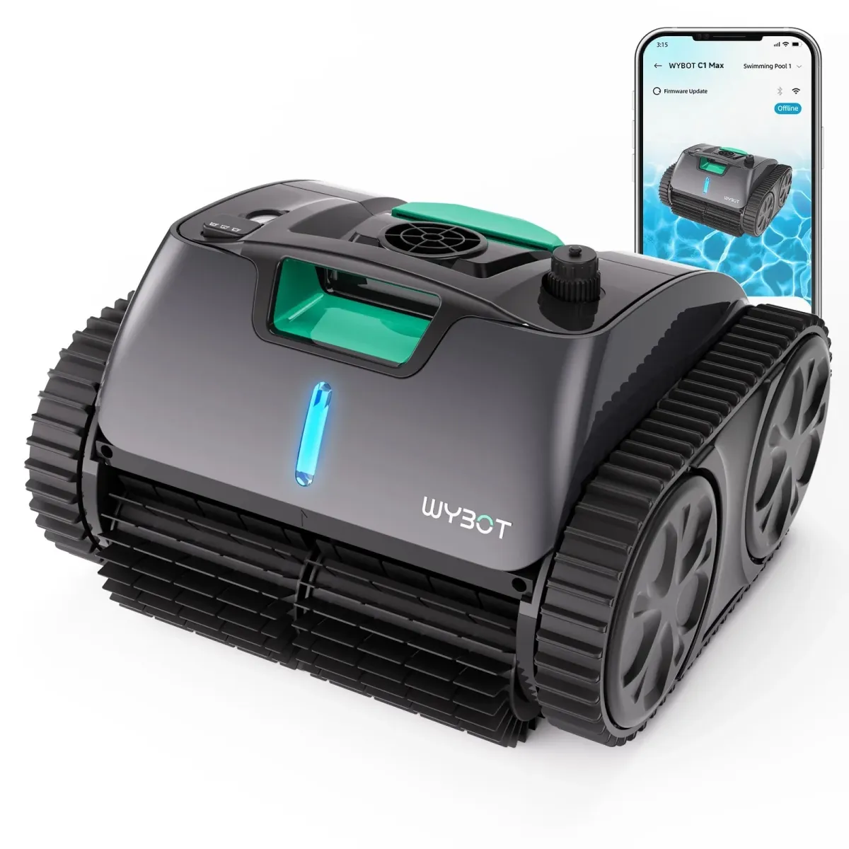 WYBOT C1 Max vezeték nélküli medencetisztító robot
