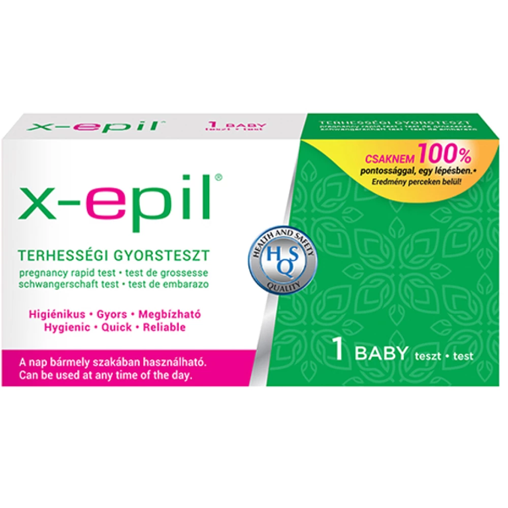 X-EPIL terhességi gyorsteszt csík 1 db