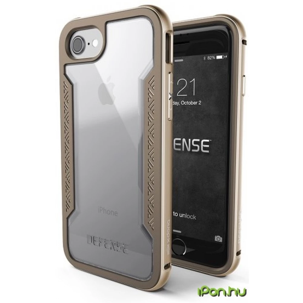 XDORIA 3X170223A Defense Shield tok iPhone 7 arany