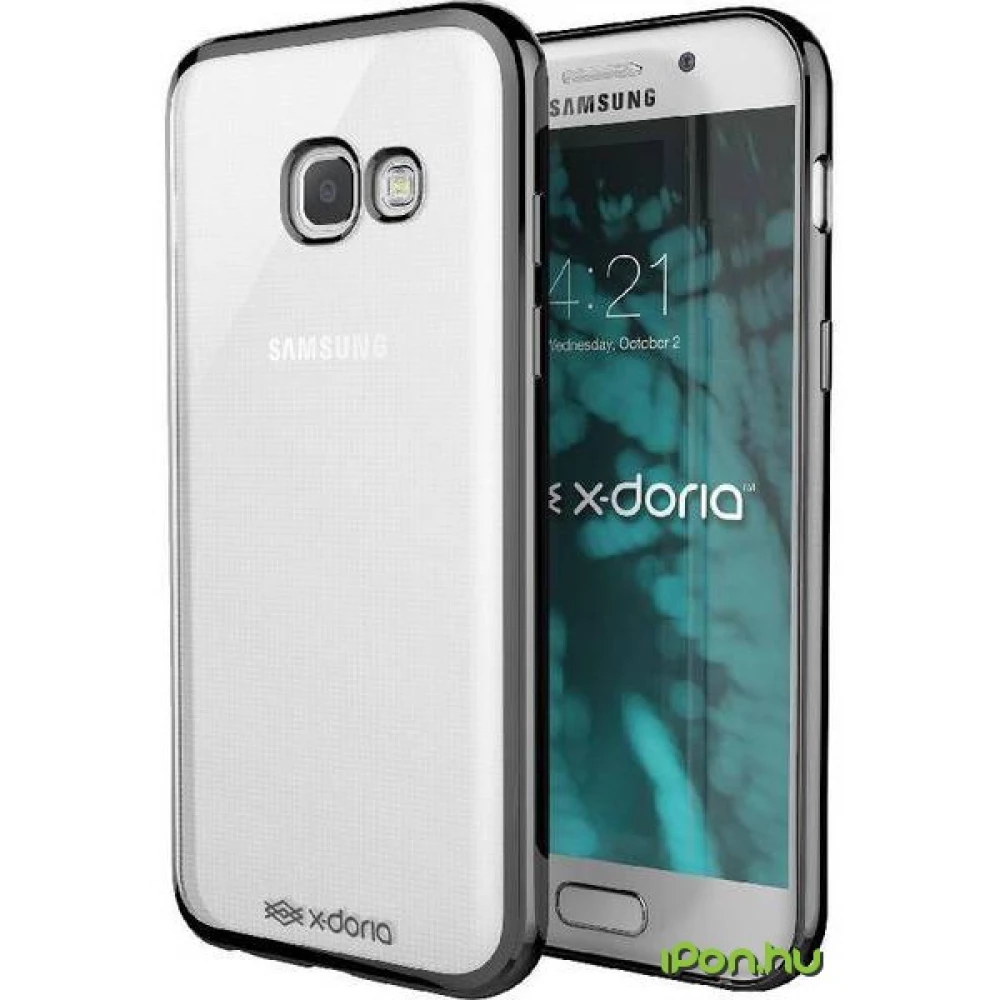 XDORIA 3X3C6801A Gel jacket plus Samsung Galaxy A3 (2017) fekete