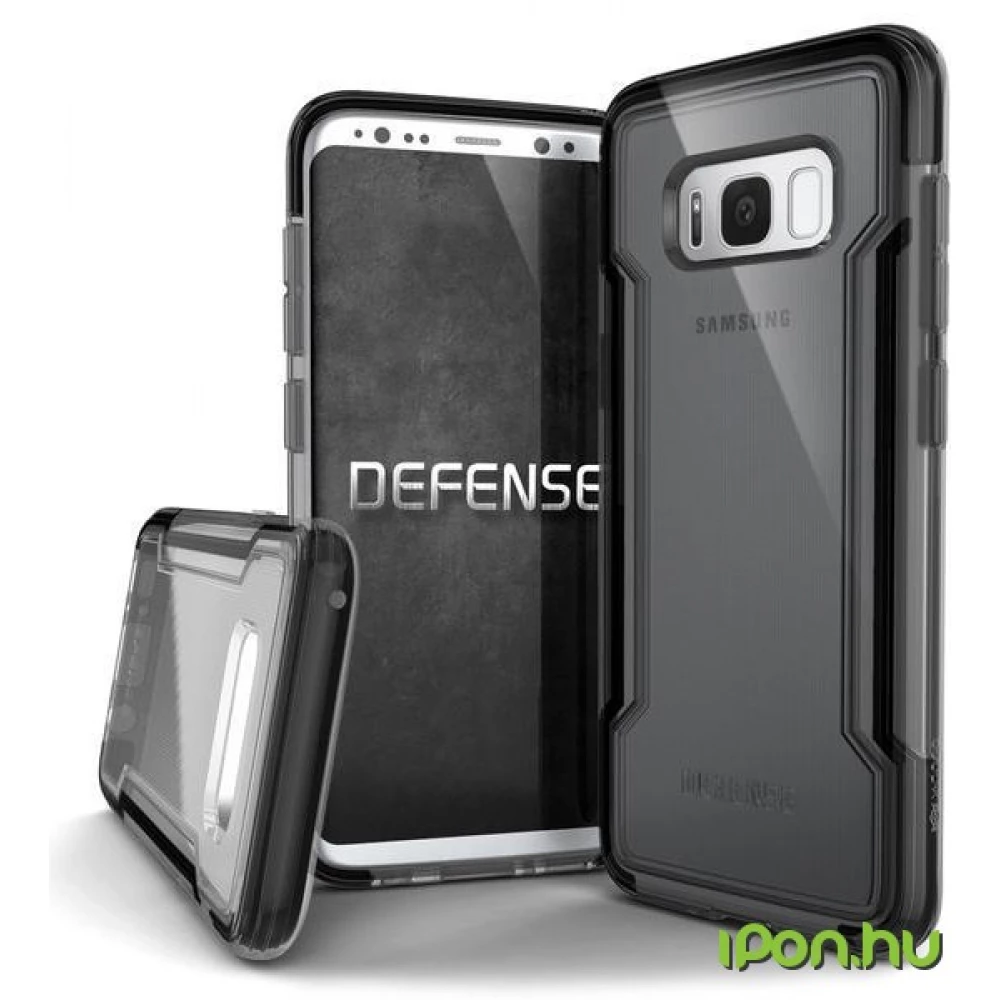 XDORIA 3X3R2705A Clearvue Samsung Galaxy S8 fekete