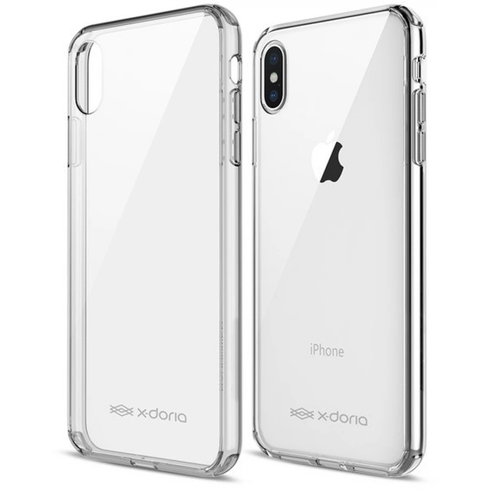 XDORIA 3X4C1102A iPhone XS Max tok átlátszó-ezüst