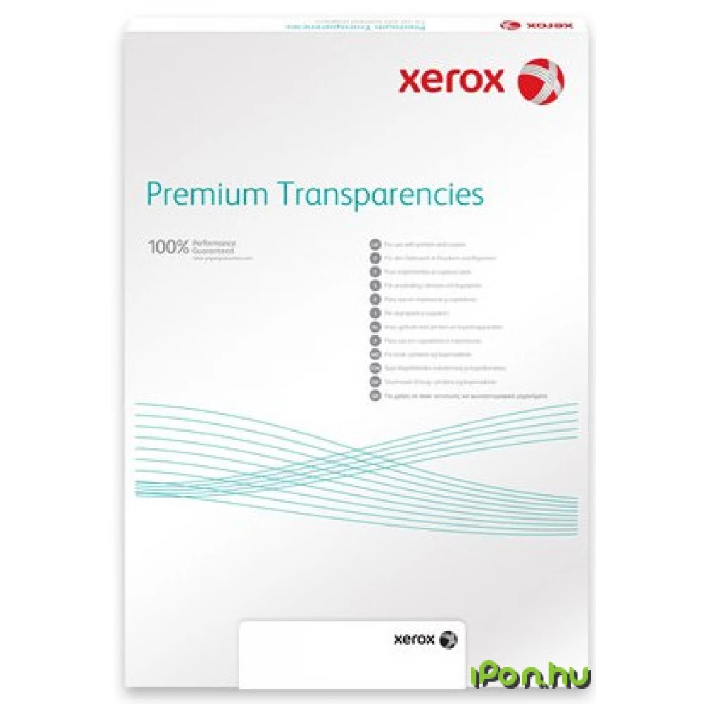 XEROX A4 víztiszta fólia színes nyomtatáshoz