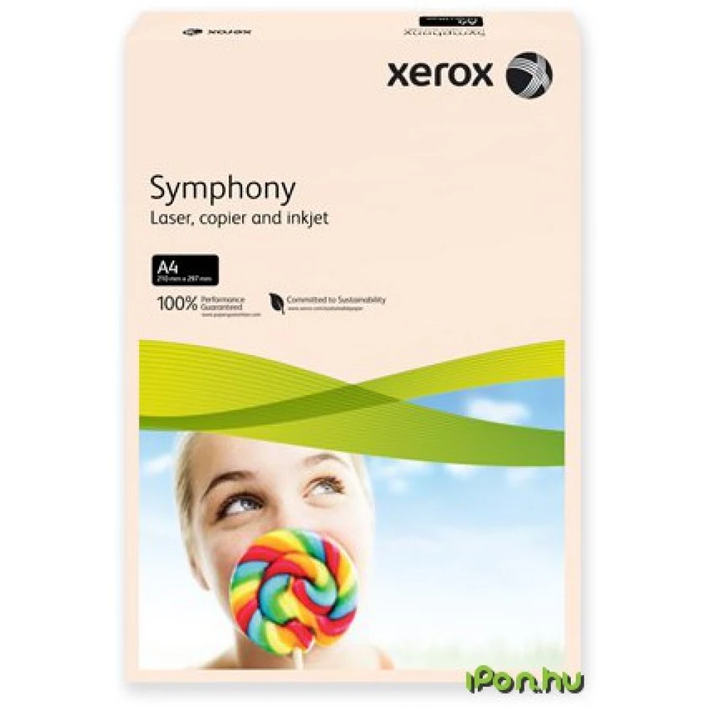 XEROX A4/160 g Symphony másolópapír lazac