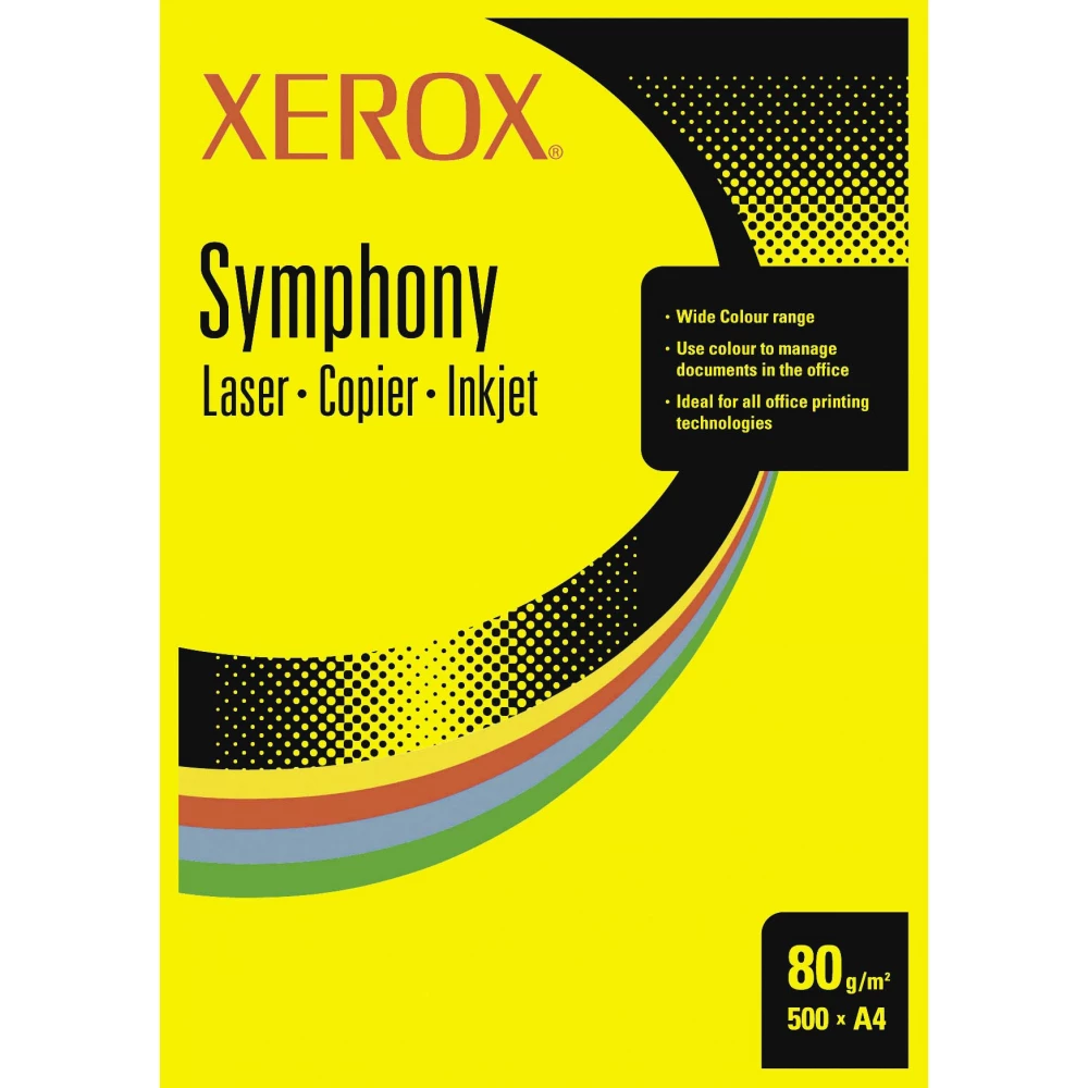 XEROX A4/80 g másolópapír napsárga