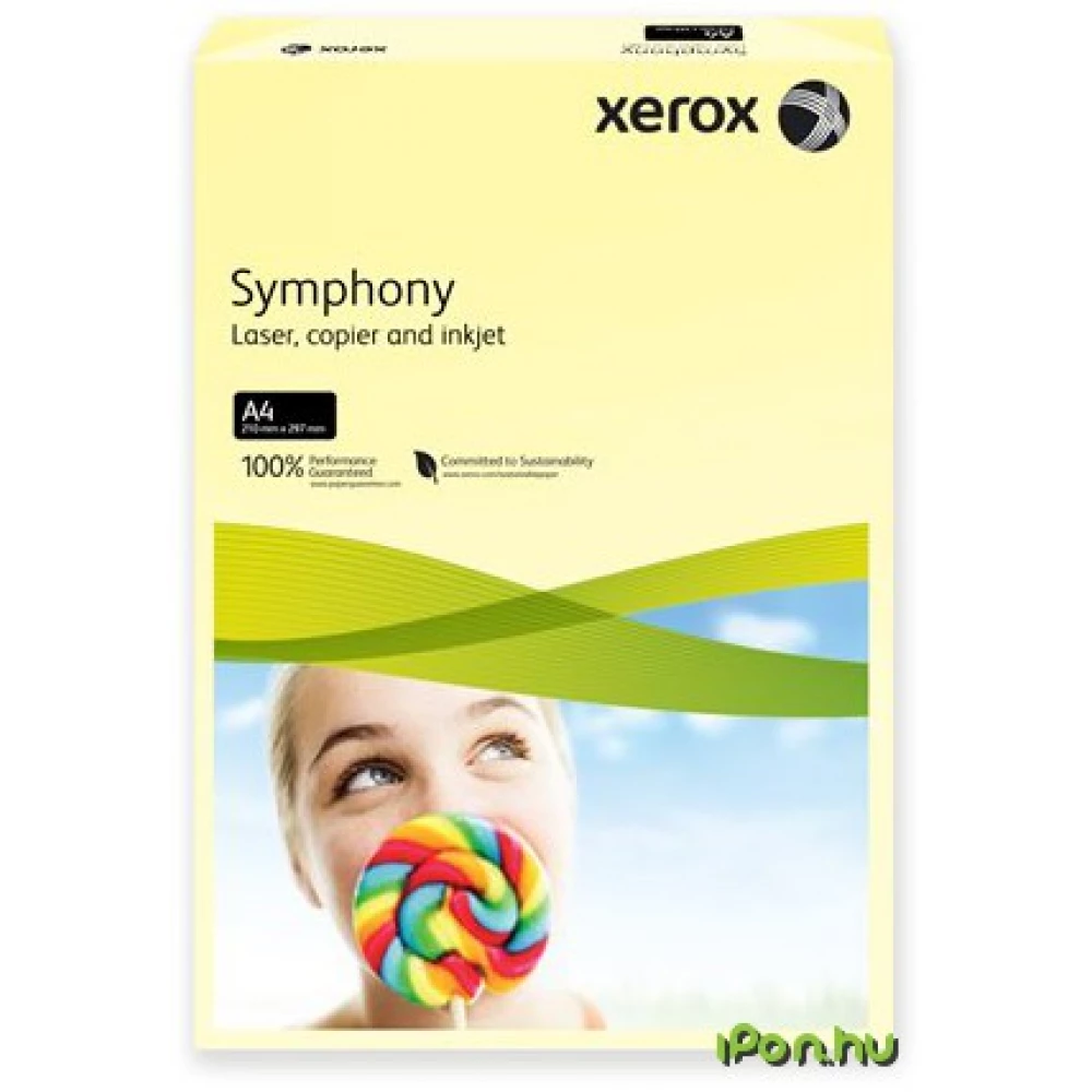 XEROX A4/80 g másolópapír sárga