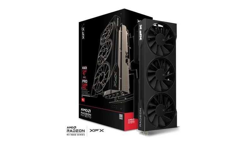 XFX Radeon RX 9070 16GB GDDR6 Swift Triple Fan Gaming OC PCIE
