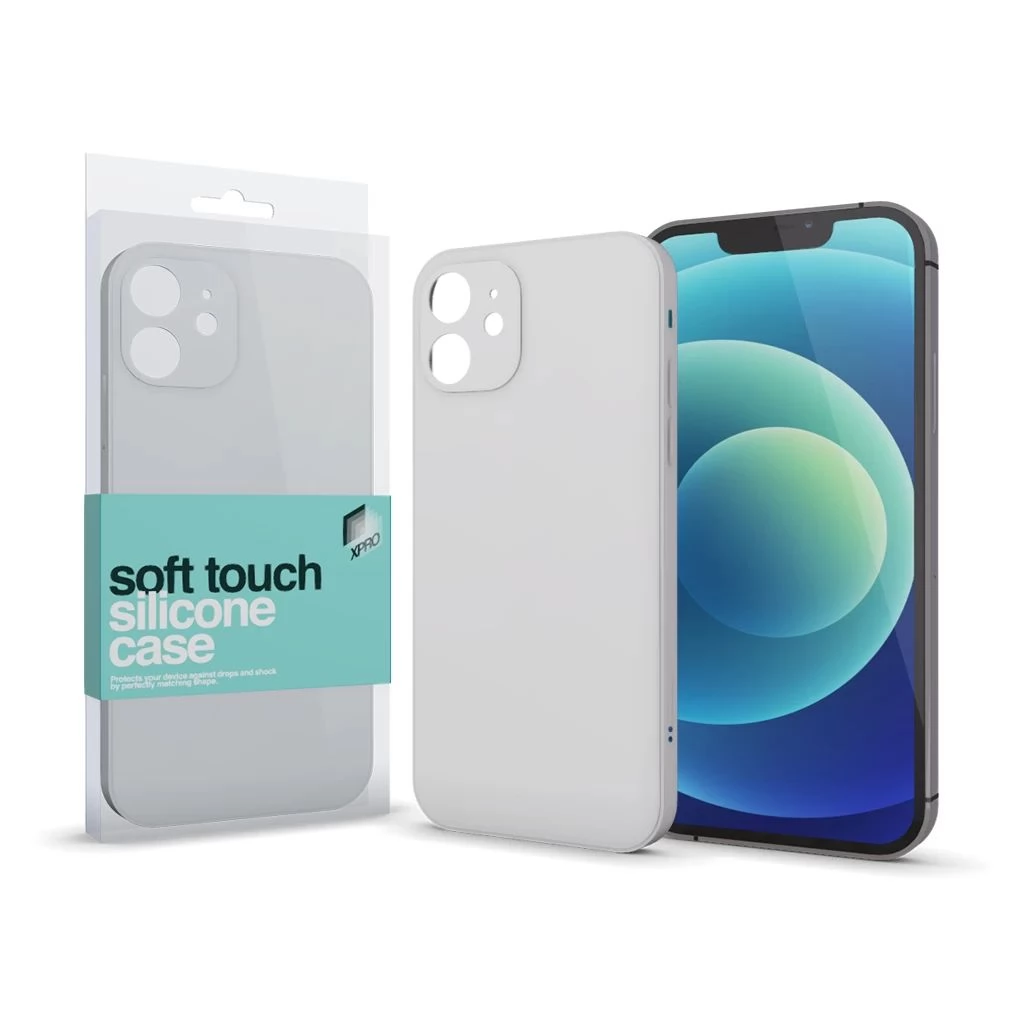 XPRO Soft Touch Silicon Case Samsung Galaxy A16 törtfehér