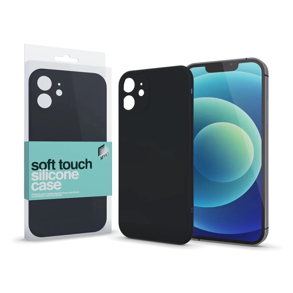 XPRO Soft Touch Silicon Case Xiaomi Redmi 14C fekete