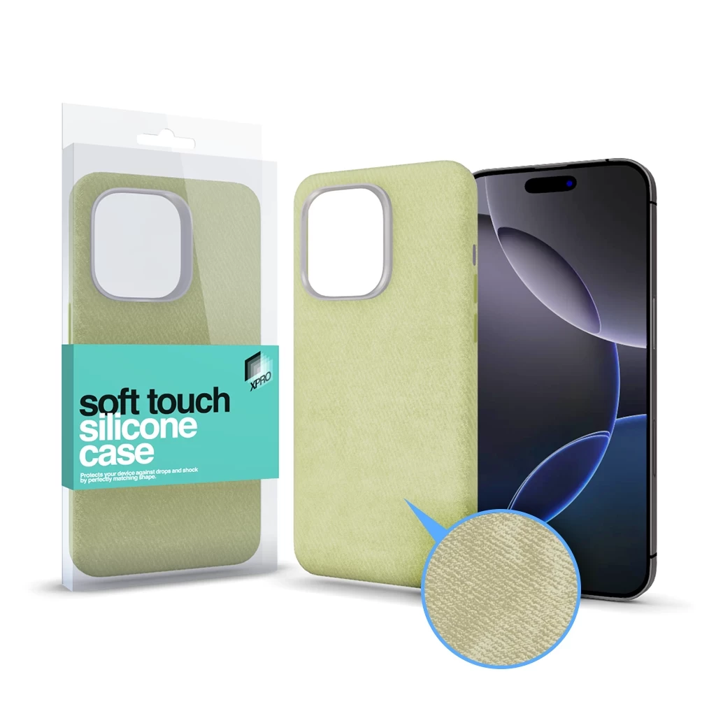 XPRO ™ Soft Velvet Magsafe tok Apple iPhone 16 Pro Max készülékhez - Zöld