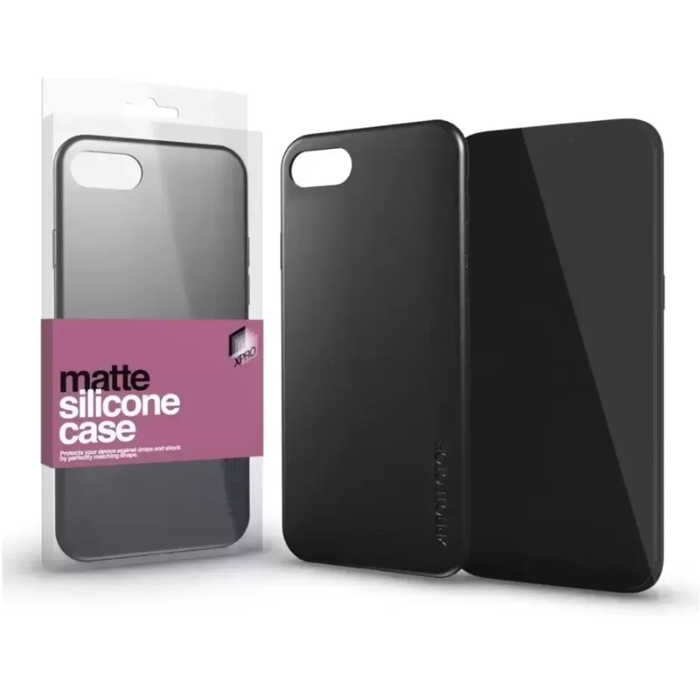 XPRO Szilikon matte tok ultravékony fekete Honor 90 Lite