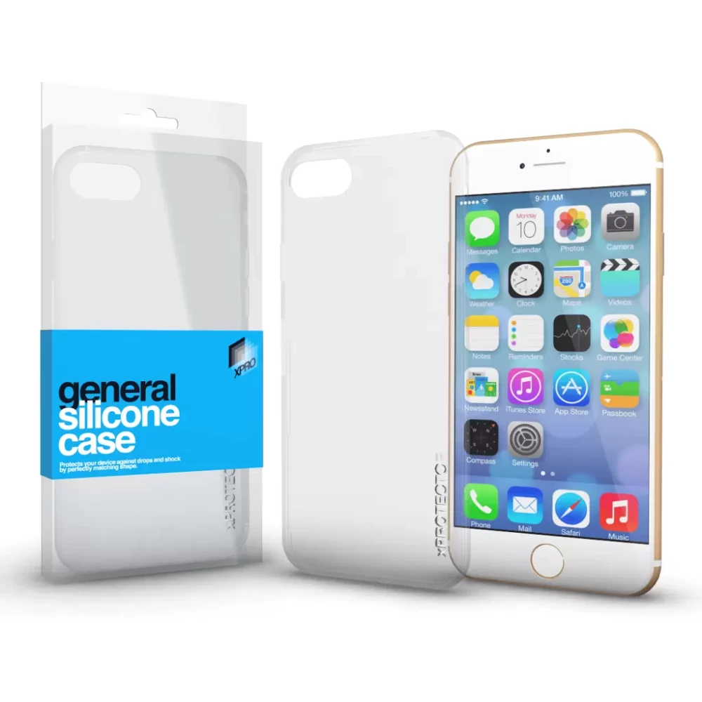 XPRO Szilikon tok Case ultra vékony 0.33 mm Apple iPhone 7 Plus / 8 Plus készülékhez