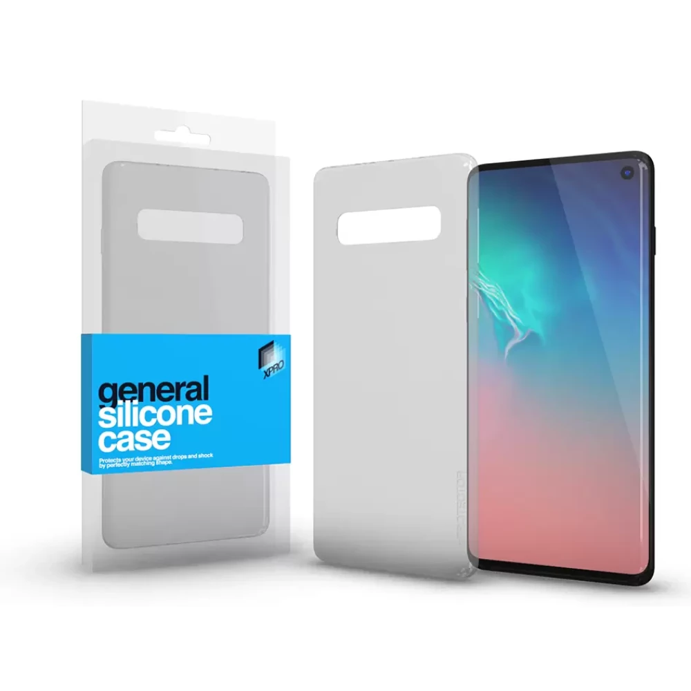 XPRO Szilikon tok Case ultra vékony 0.33 mm Samsung S10 készülékhez