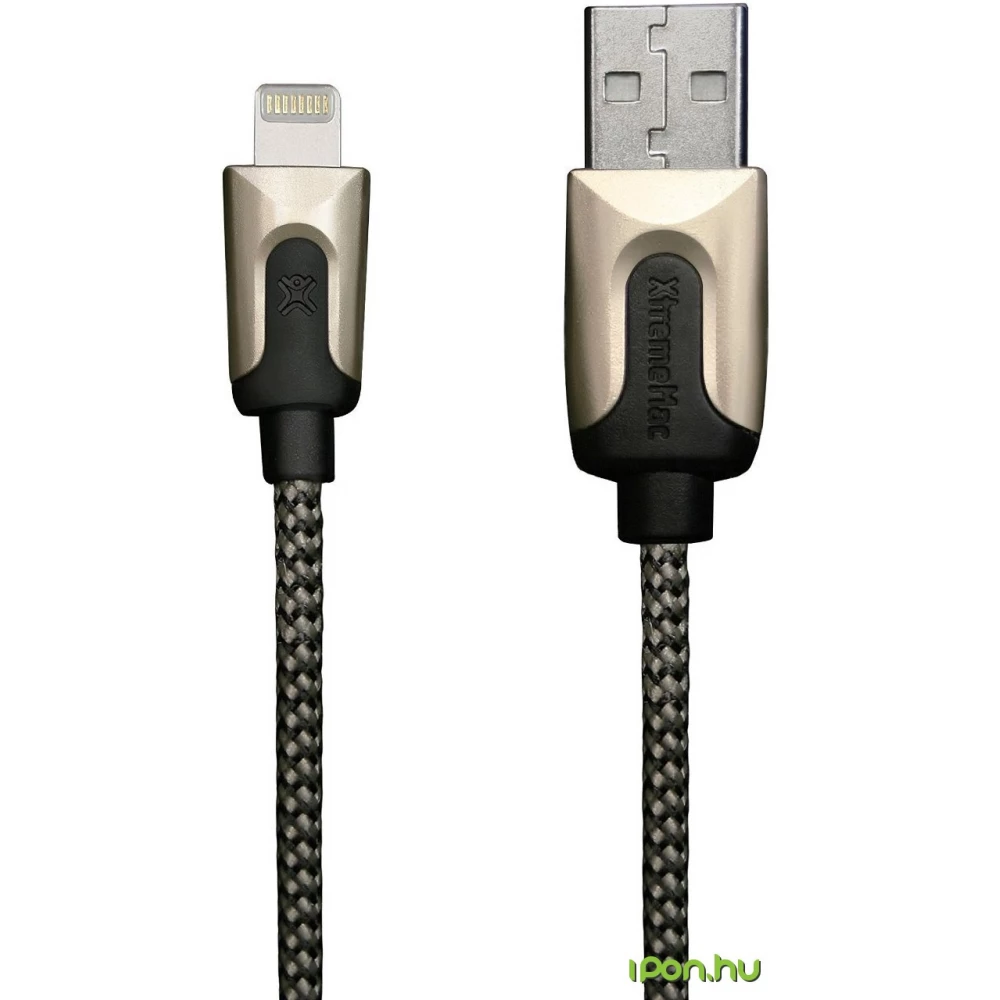 XTREMEMAC USB Lightning Összekötő Arany 1m XCL-HQC-93