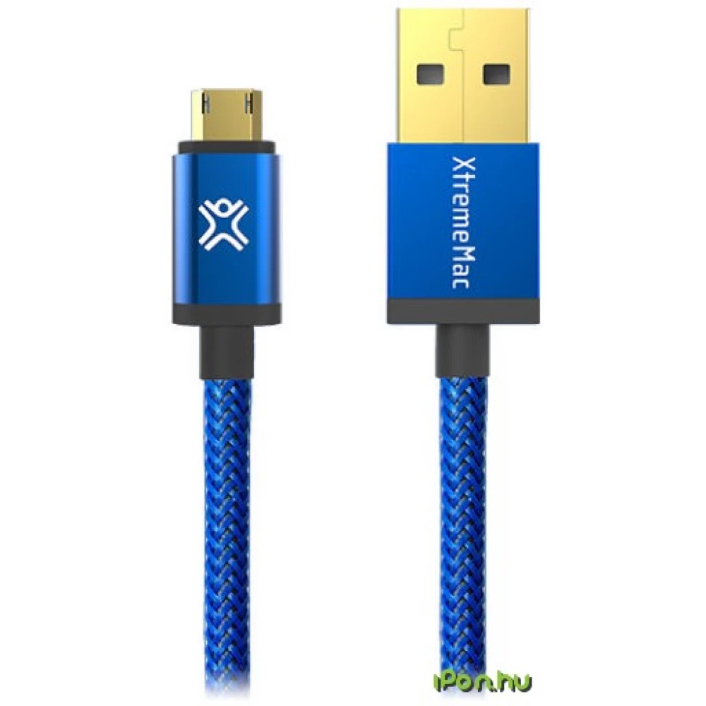 XTREMEMAC USB Micro USB Átalakító Kék 1.2m XCL-RMU-23