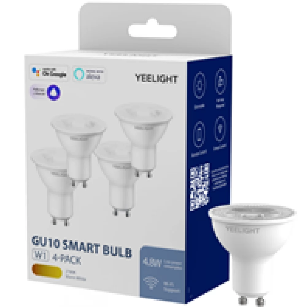 YEELIGHT Smart Bulb GU10 W1 350lm 5W 2700K YLDP004-4 4 db