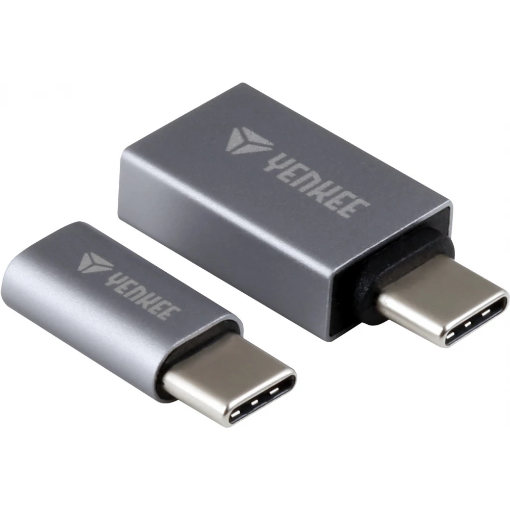YENKEE USB 3.0 USB 3.0 Type C Átalakító Szürke 3cm YTC 021