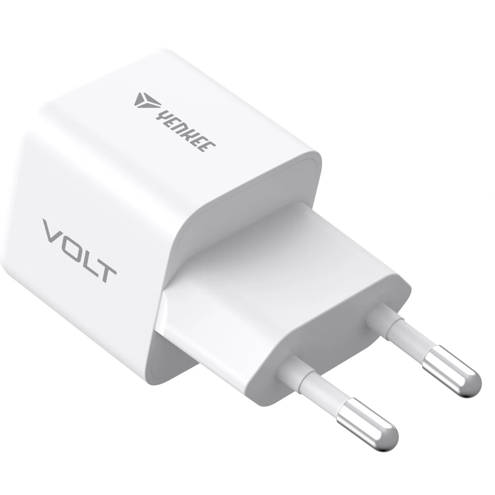 YENKEE YAC G20 USB C fali töltő 20W fehér