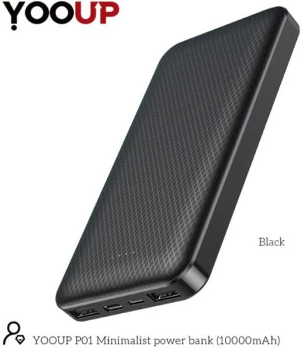 YOOUP P03 Power Bank 10000mAh fekete