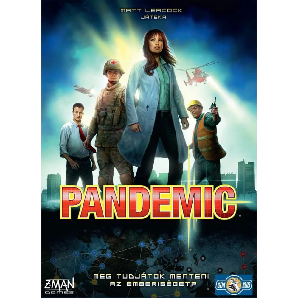 Z-MAN GAMES Pandemic társasjáték 2013 kiadás