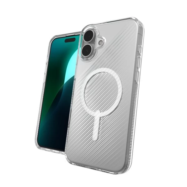 ZAGG Luxe Snap hátlap iPhone 16 Plus átlátszó