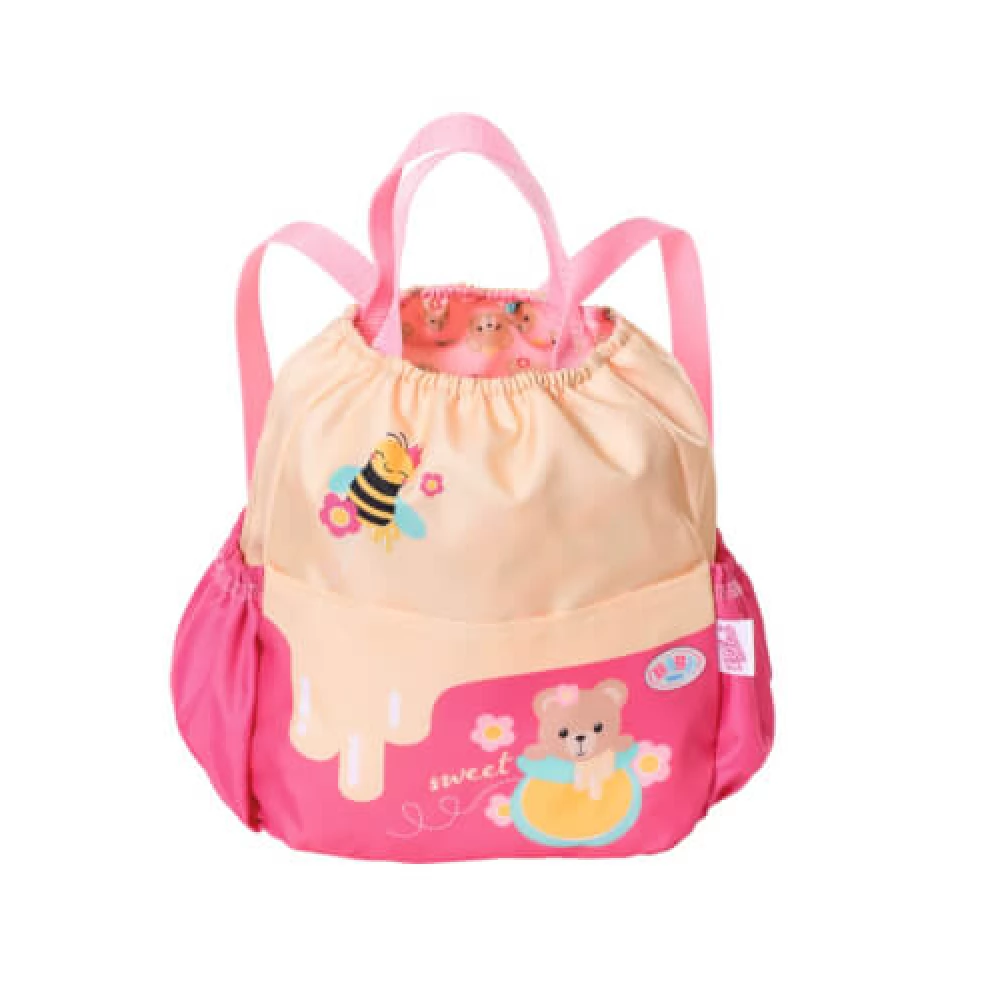 ZAPF CREATION Baby born plüss mackó hordozó hátizsák kiegészítő