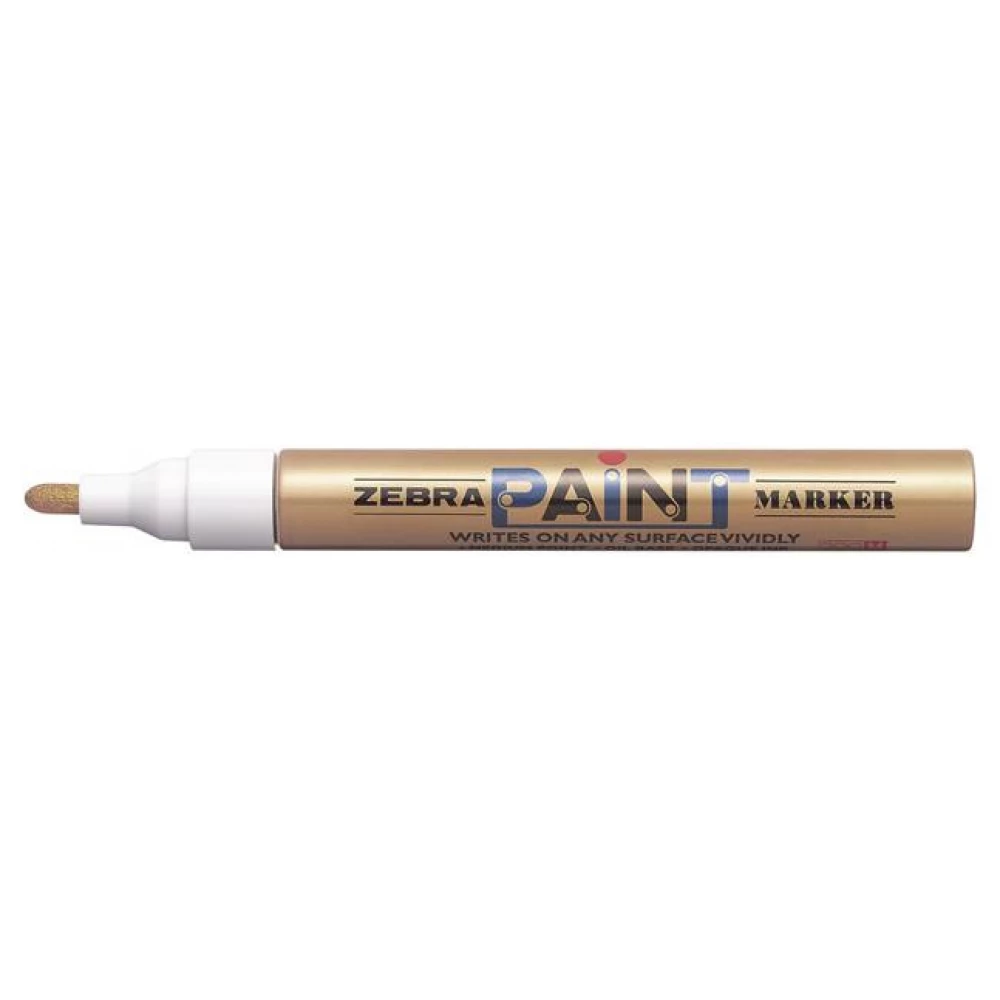 ZEBRA Paint marker Lakkmarker 3 mm arany