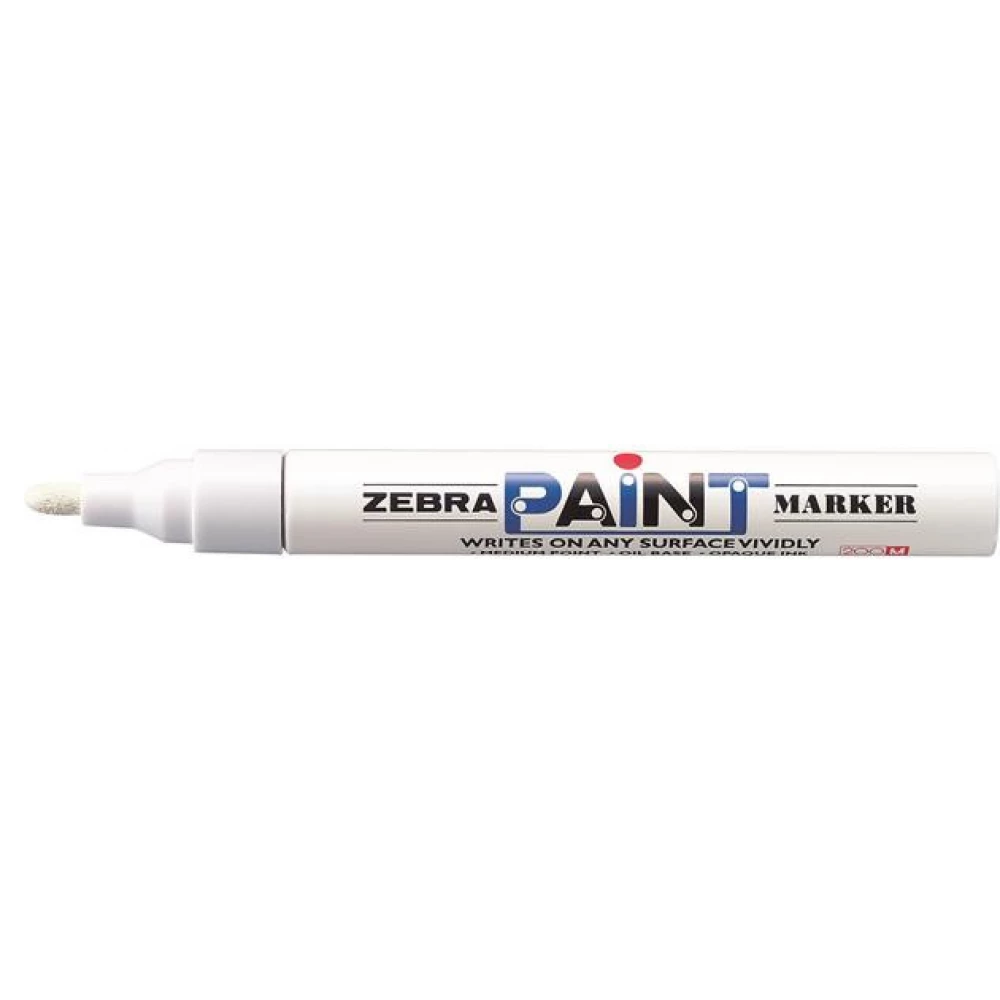 ZEBRA Paint marker Lakkmarker 3 mm fehér