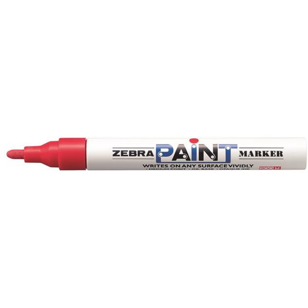 ZEBRA Paint marker Lakkmarker 3 mm piros