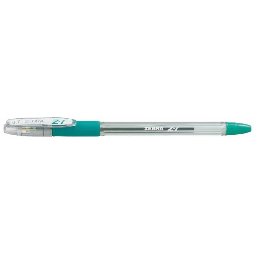 ZEBRA Z-1 Golyóstoll 0.24 mm kupakos zöld