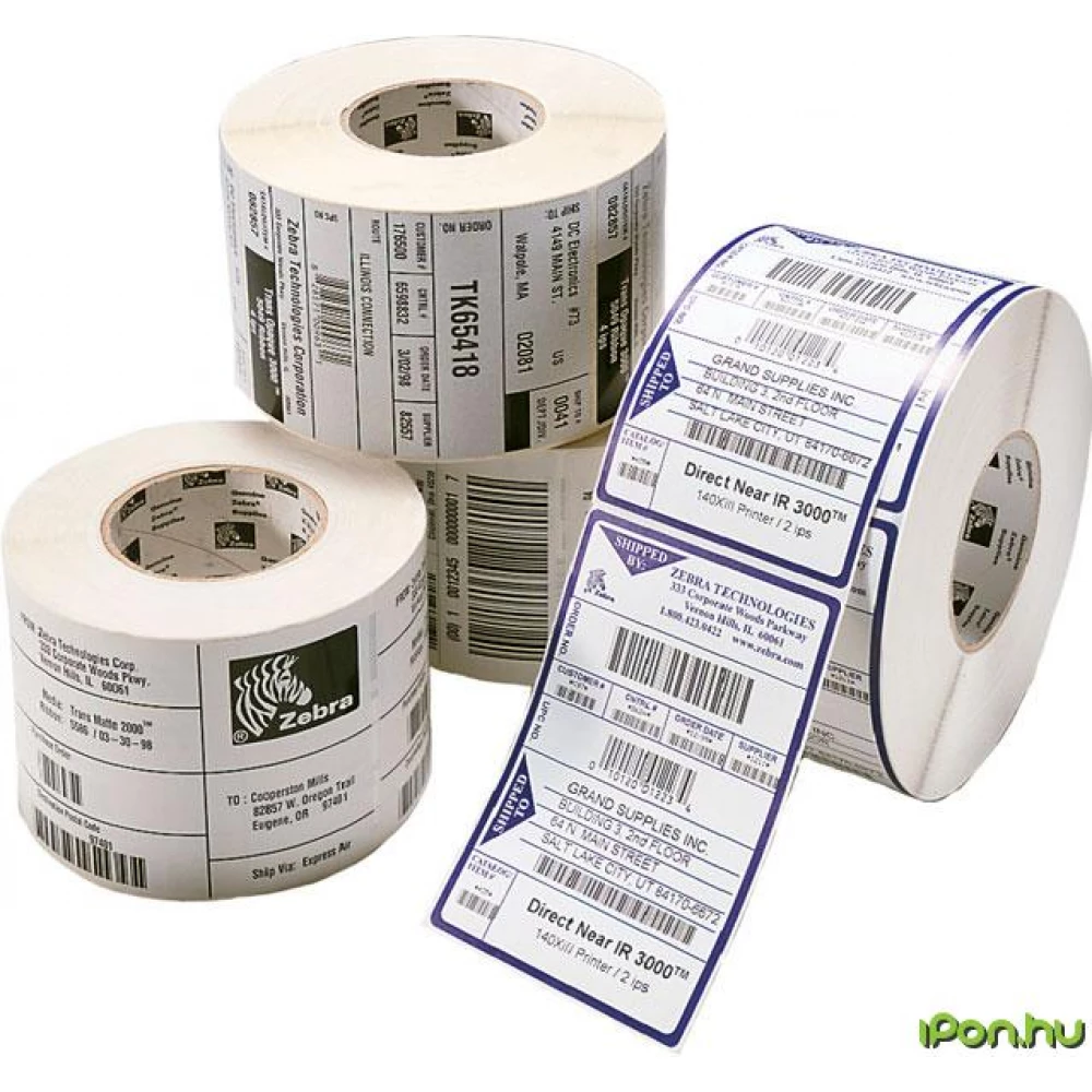 ZEBRA Z-Select 2000D papírtekercs 102mm x 102mm (12 tekercs) 800264-405