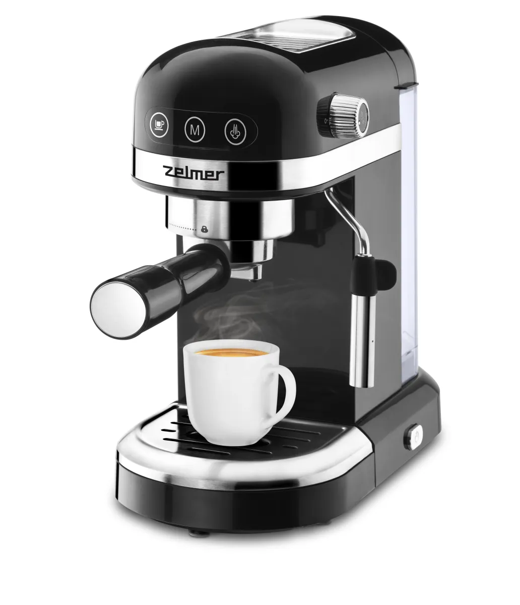 ZELMER ZCM7295 Palermo Kávéfőző Expresso 1350W 1.4L Fekete