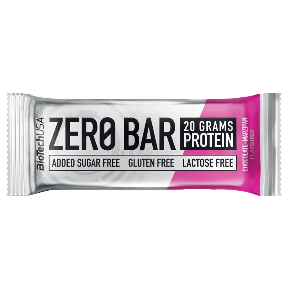 Zero Bar Fehérjeszelet 50g csokoládé-marcipán
