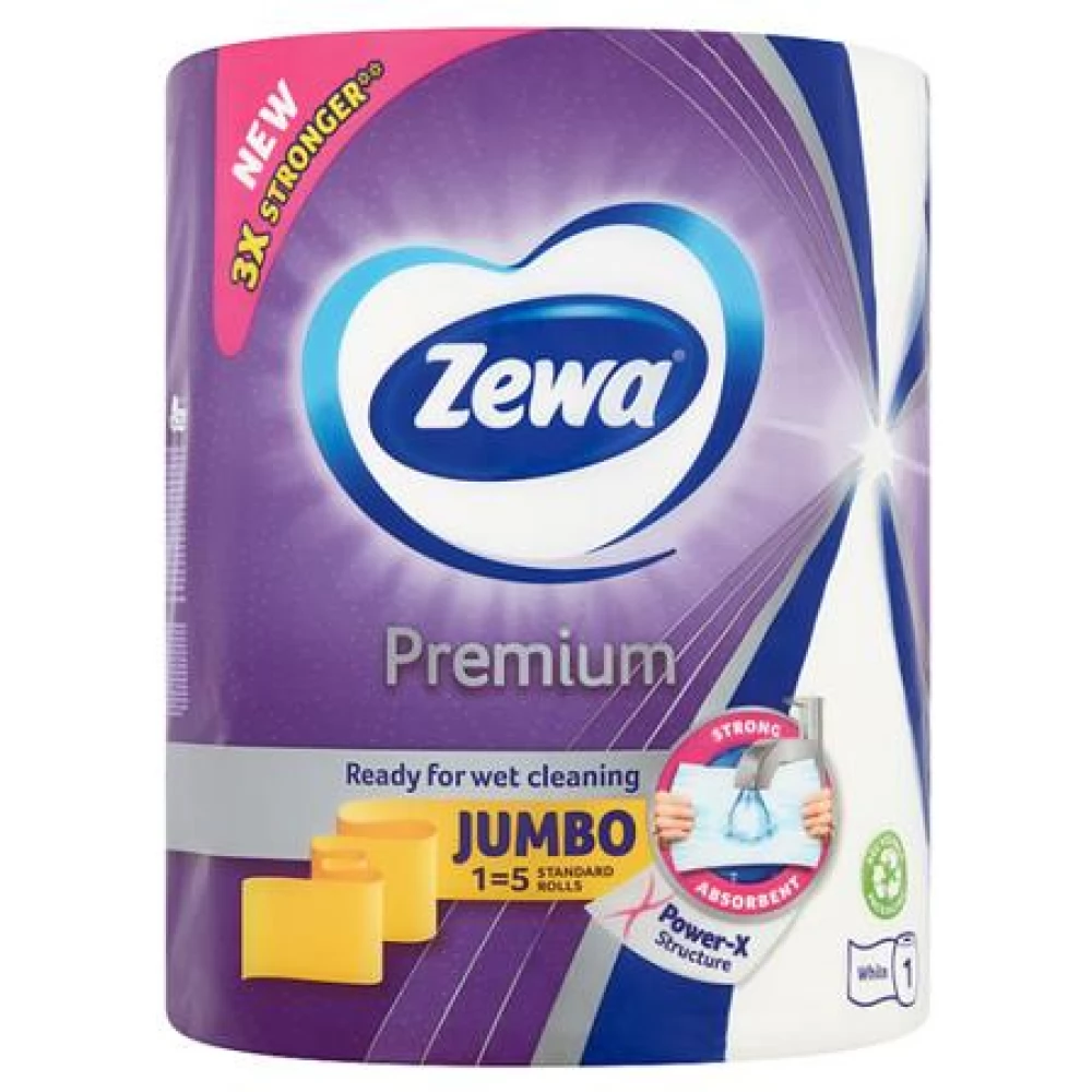 ZEWA Kéztörlő tekercses 230 lap Premium Jumbo