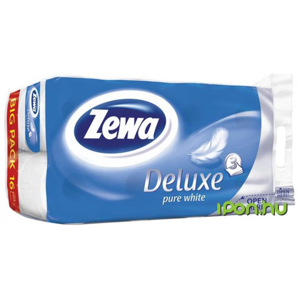 ZEWA "Deluxe" toalettpapír fehér 3 réteg 16 tekercs
