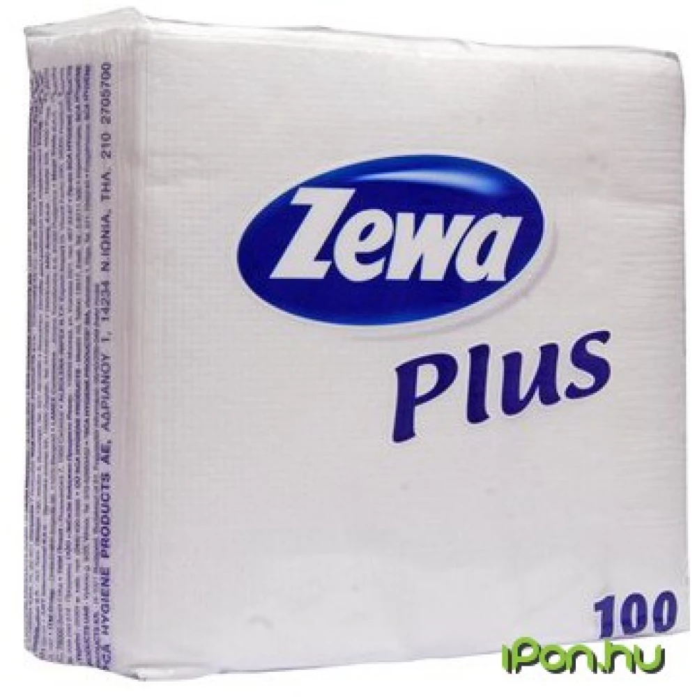 ZEWA Szalvéta plus 100 db fehér