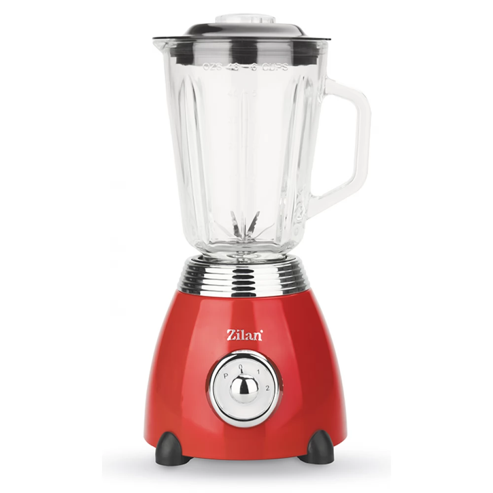 ZILAN ZLN7057 Retro Turmixgép 500 W piros