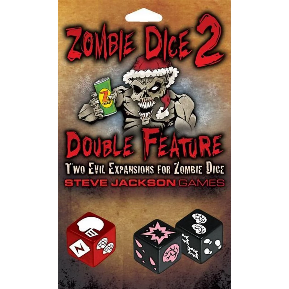 Zombie Dice 2: Double Feature kockajáték kiegészítő