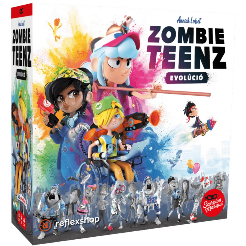 Zombie Teenz Evolúció társasjáték