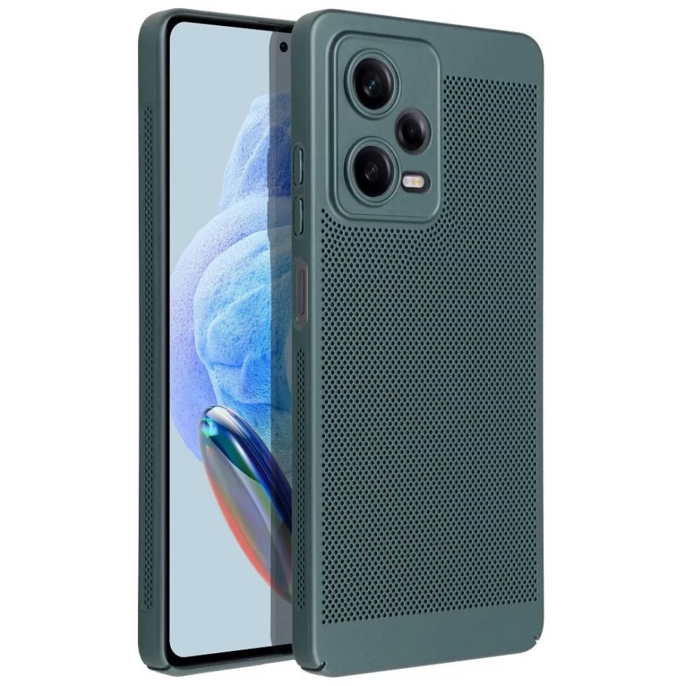 ZONE Breezy légáteresztő hátlaptok Apple iPhone 15 sötétzöld