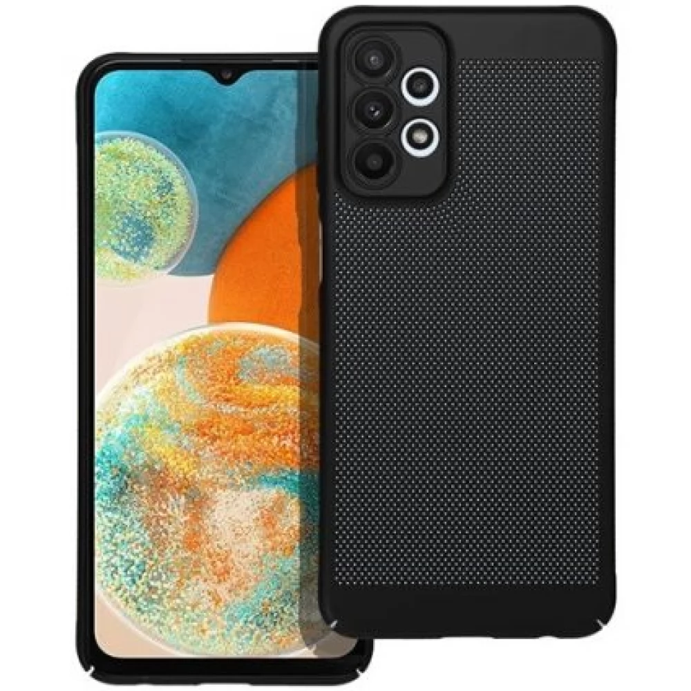 ZONE Breezy légáteresztő hátlaptok Samsung Galaxy A23 4G / A23 5G fekete